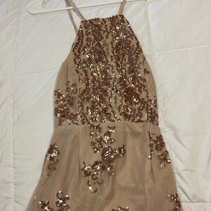 Jaybela champagne dress